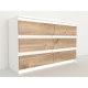 Комод WHITE SUPER MAXI &120*38*76 (0000037)