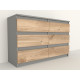 Комод GRAY SUPER MAXI &120*38*76 (0000021)