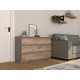 Комод GRAY SUPER MAXI &120*38*76 (0000021)