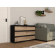 Комод BLACK SUPER MAXI 120*38*76 (0000015)