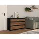 Комод BLACK SUPER MAXI 120*38*76 (0000015)