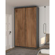 Шафа-купе GREY Combi 149*60*250 (0000092)