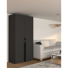 Шафа розпашна DUO BLACK 120*60*240 (0000074)